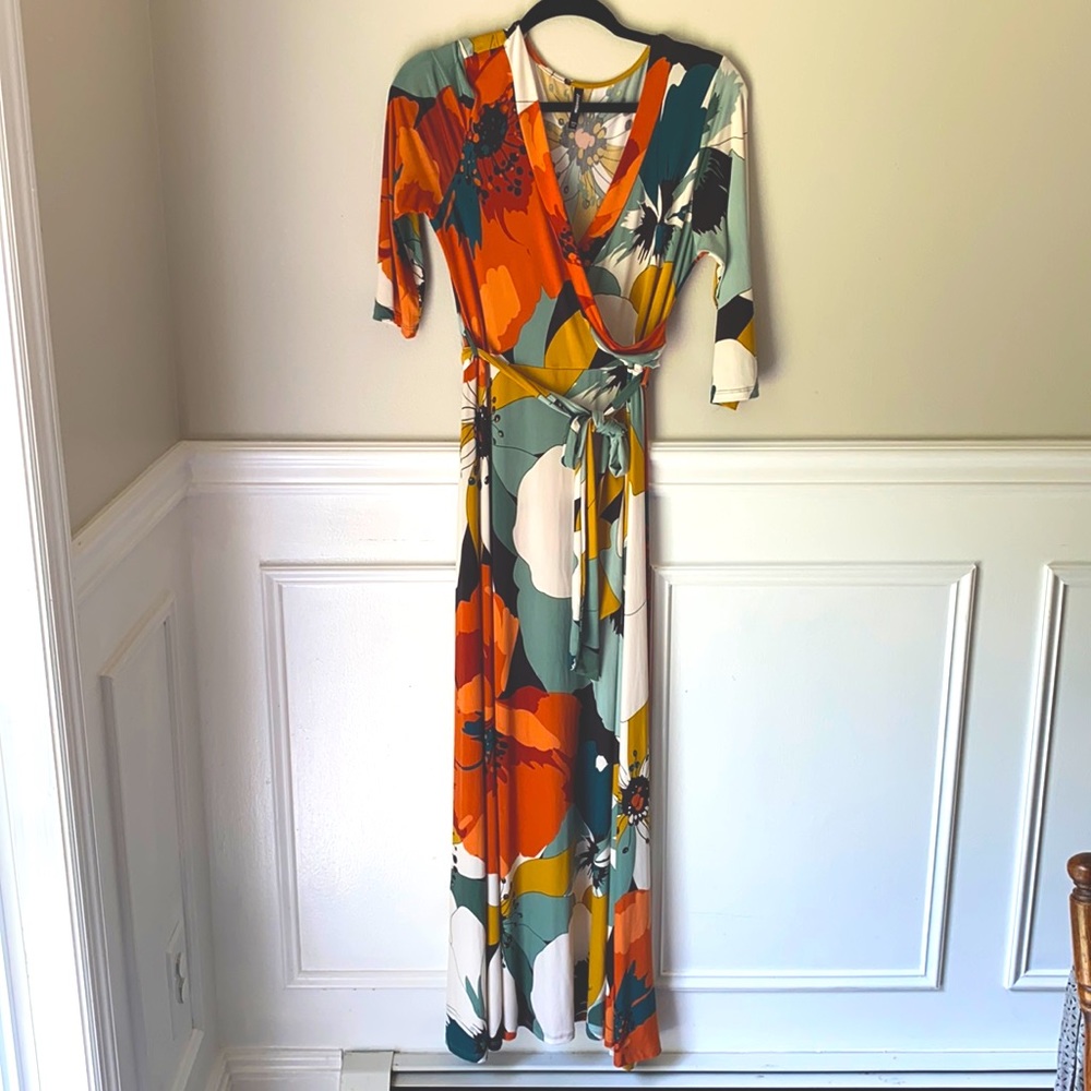 Flower Print Maxi M/L